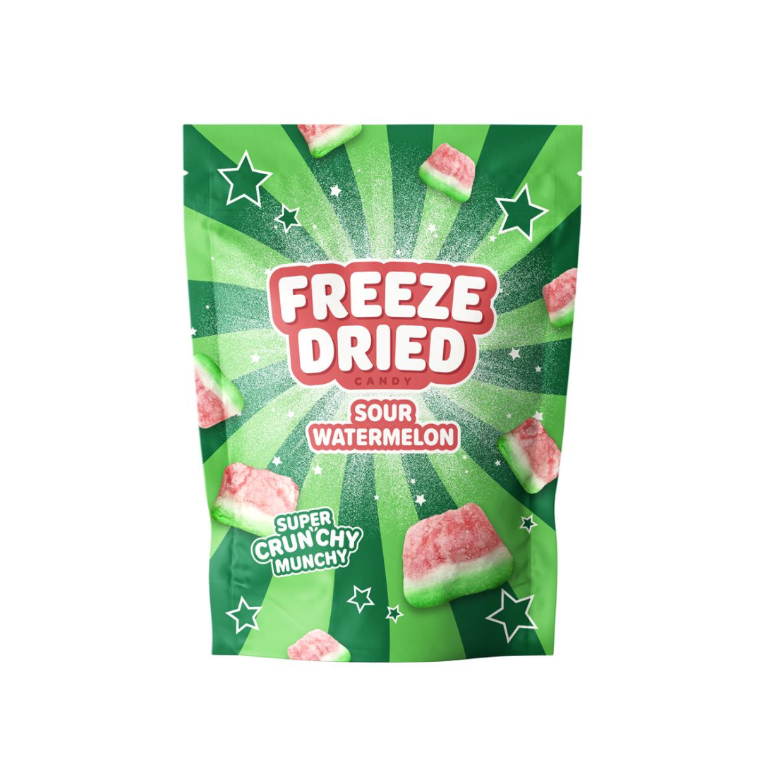 Freeze-dried candy